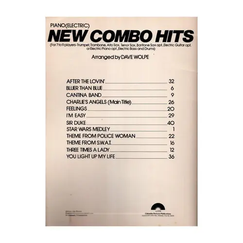 New Combo Hits - Piano Eletric