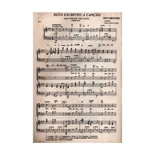 Deus escreveu a canção - Um musical de Natal