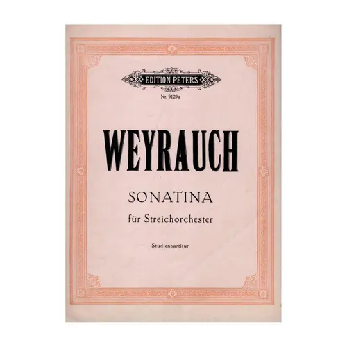 Sonatina Fur Streichorchester