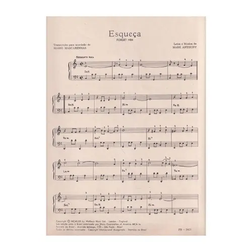 Esqueca  (Forget Him)