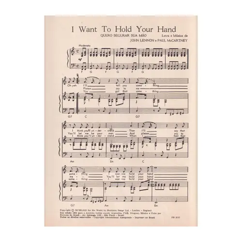 I Want To Hold Your Hand