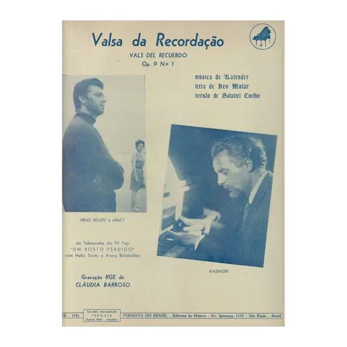 Valsa Da Recordação - Op.9 N.1