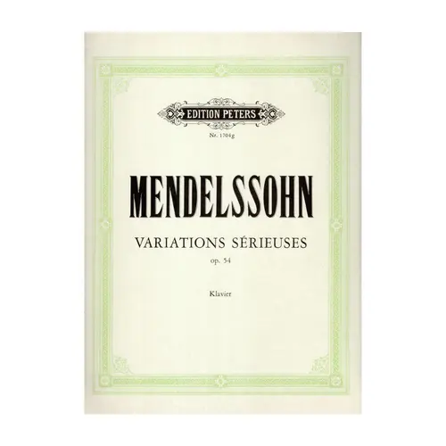 Variations Serieuses - Op.54