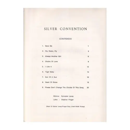 9 Sucessos - Silver Convention  (Edição Antiga)