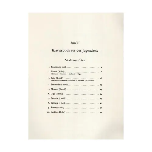 Klavierwerke - Vol.5