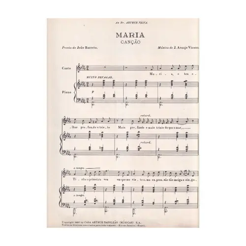 Maria - Canção  (Edição Antiga)