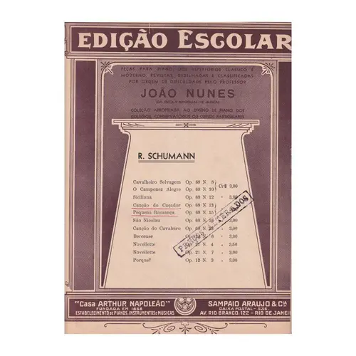 Canção Do Caçador / Pequena Romança  (Edição Antiga)