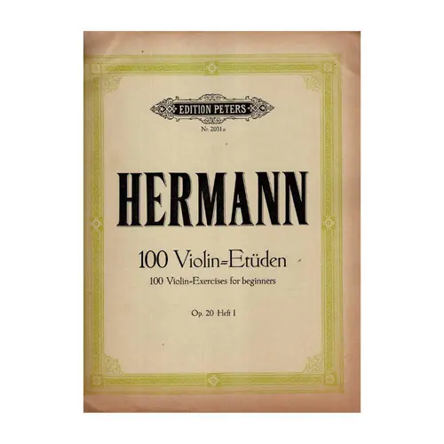 100 Violin-Etuden - Op.20 Vol.1