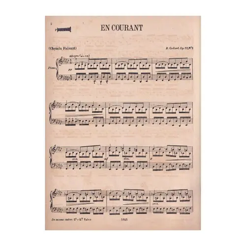 En Courant - Op.53 N.1  (Edição Antiga)