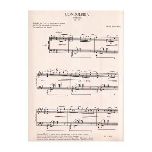 Gondoleira - Op.186