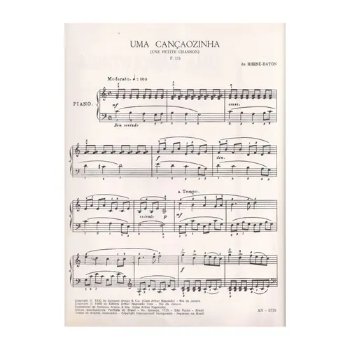 Uma Cançãozinha