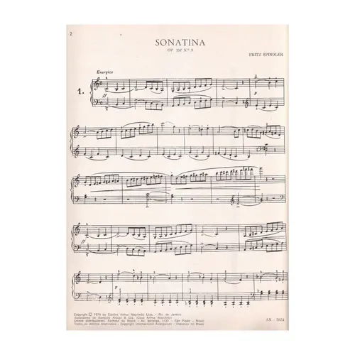 Sonatina - Op.157 N.3
