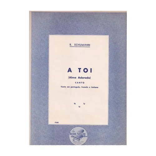 A Toi - Alma Adorada