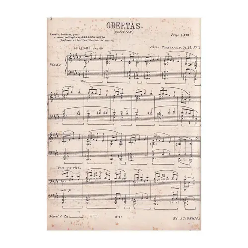 Obertas - Op.31 N.2  (Edição Antiga)
