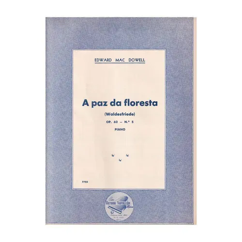 A Paz Das Floresta  - Op.62 N.5  (Edição Antiga)