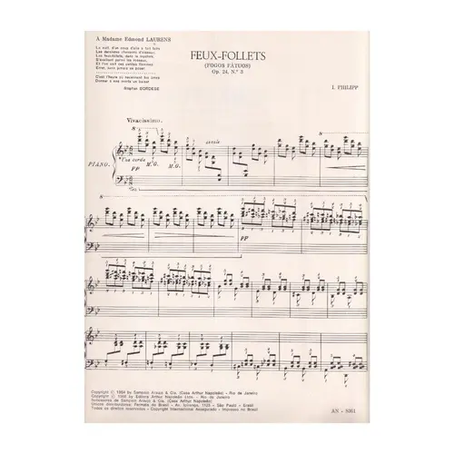 Feux-Follets - Op.24 N.3  (Edição Antiga)
