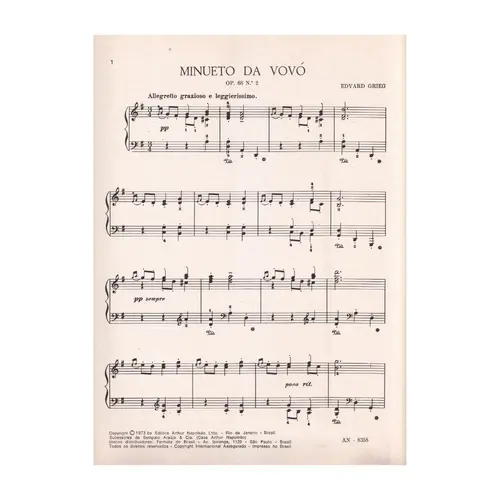 Minueto Da Vovo - Op.68 N.2