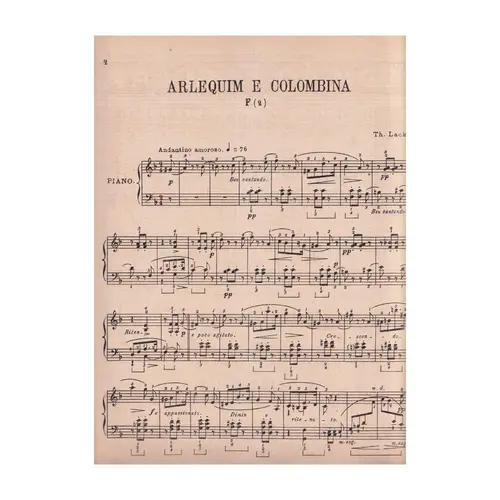 Arlequim E Colombina  (Edição Antiga)
