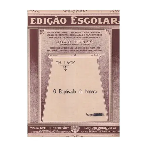 O Baptizado Da Boneca   (Edição Antiga)