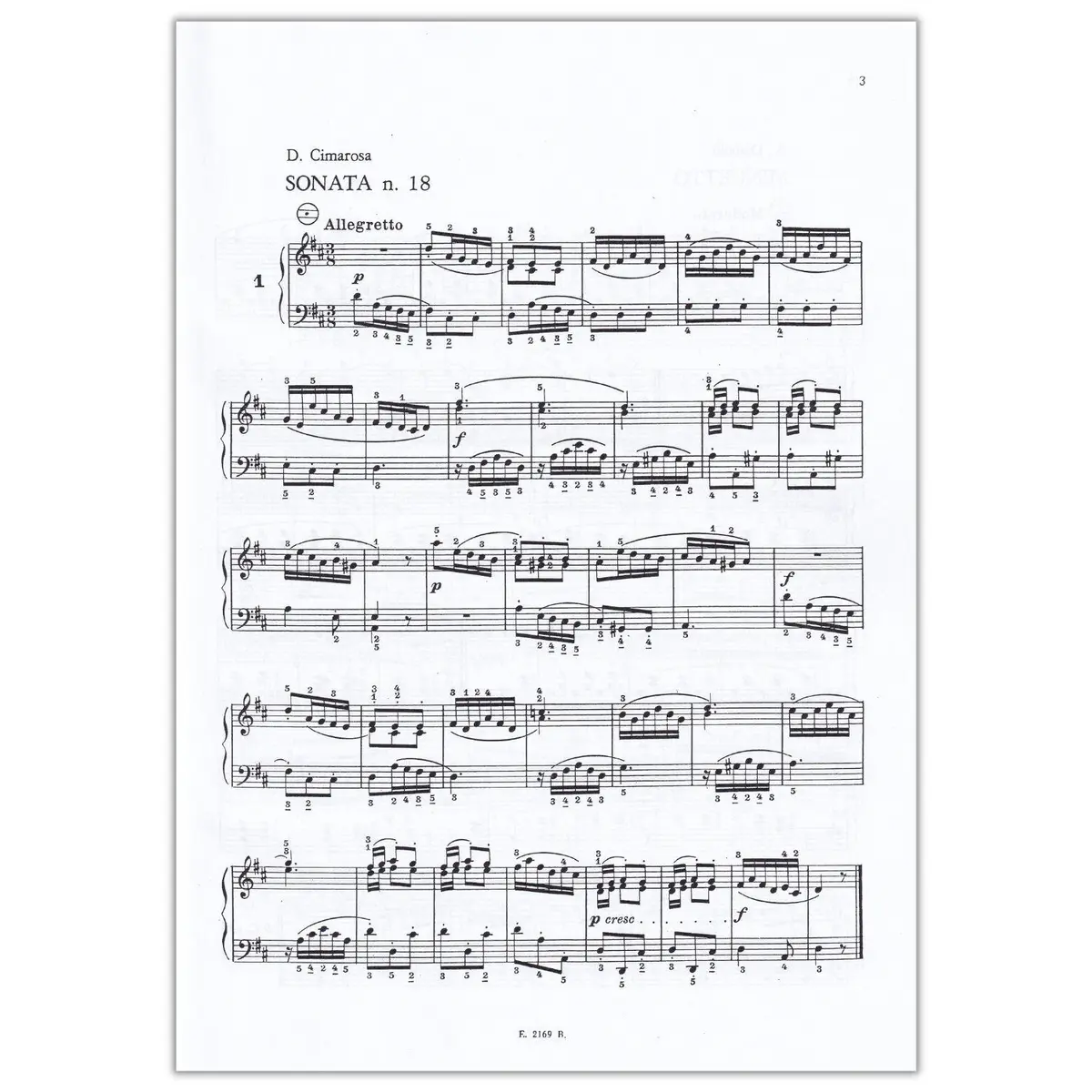 Raccolta di composizioni di celebri musicisti vol.2 - 10 pezzi di media difficoltá