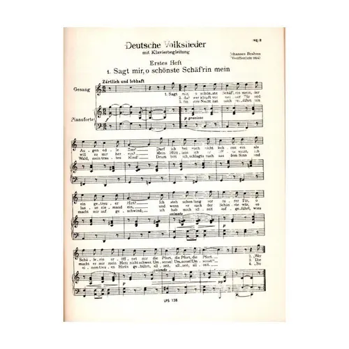Lieder (Songs) for Voice and Piano - Vol.8 - Pocket scores