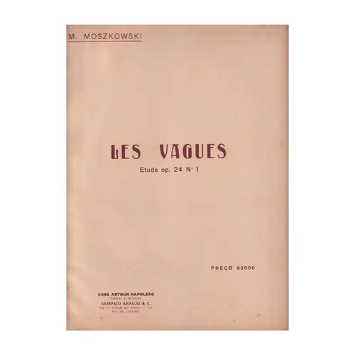 Les Vagues  - Op.24 N.1  (Edição Antiga)