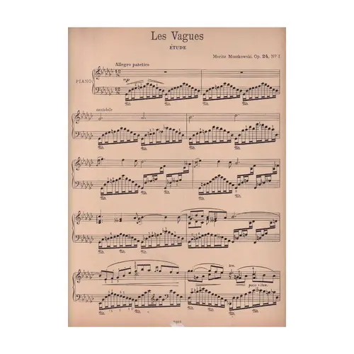 Les Vagues  - Op.24 N.1  (Edição Antiga)