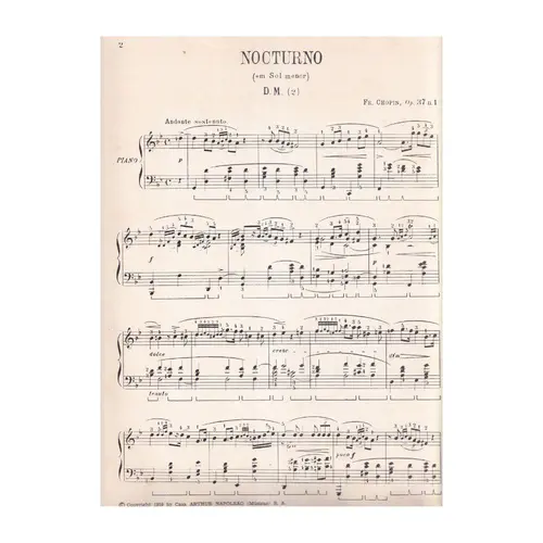 Noturno Op.37 N.1