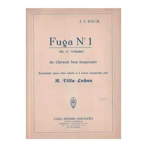 Fuga N.1 Do Vol. 1 Cravo Bem