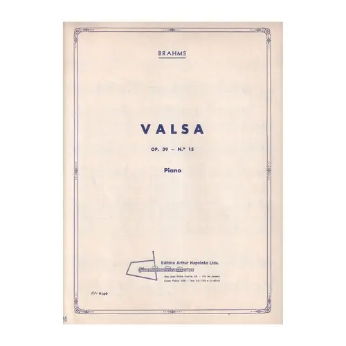 Valsa - Op.39 N.15  (Edição Antiga)