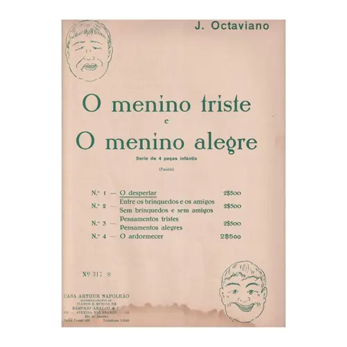 O Despertar   para piano (Edição Antiga)