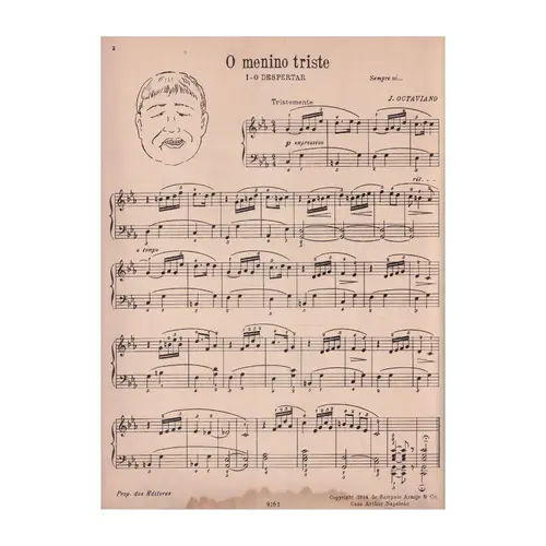 O Despertar   para piano (Edição Antiga)