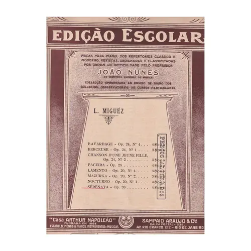 Serenata - Op.33  (Edição Antiga)