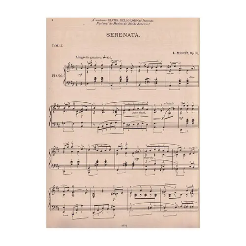 Serenata - Op.33  (Edição Antiga)