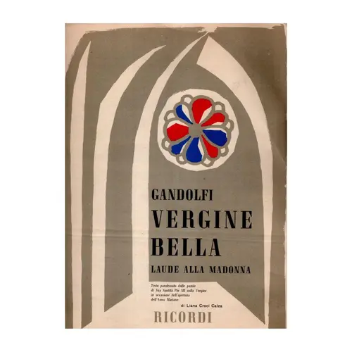 Vergine Bella Lade Alla Madonna