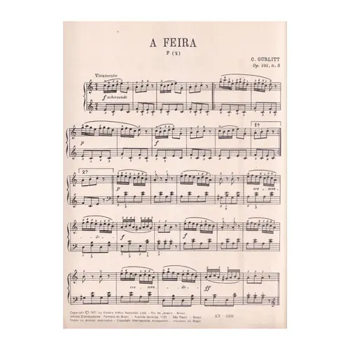 Feira (A) - Op.101 N.8