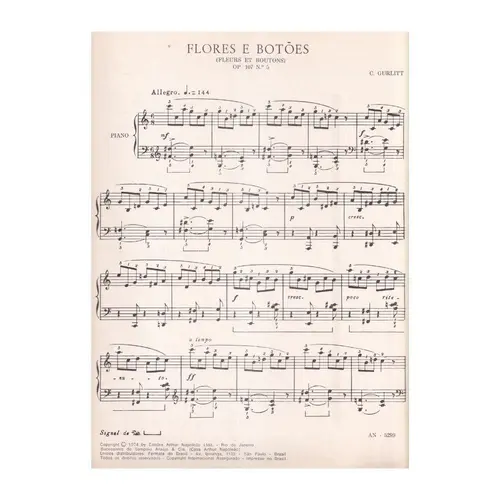 Flores E Botoes - Op.107 N.5