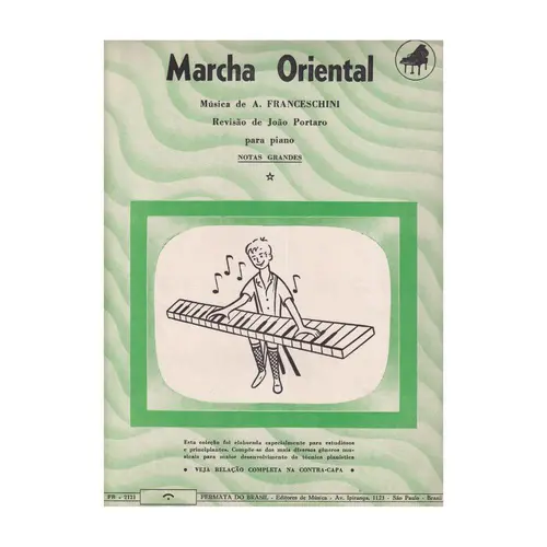 Marcha Oriental para piano