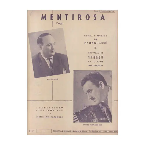 Mentirosa - Tango  (Edição Antiga)