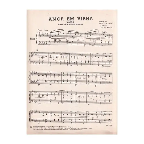 Amor Em Viena-Valsa