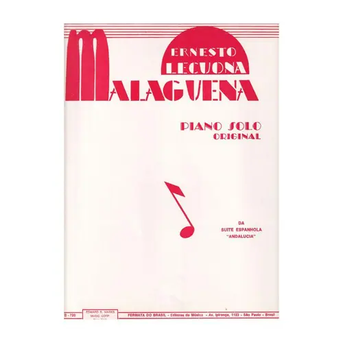 Malaguena - Piano Original