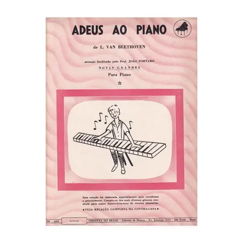 Adeus Ao Piano - Exemplar Antigo