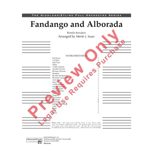 Fandango And Alborada