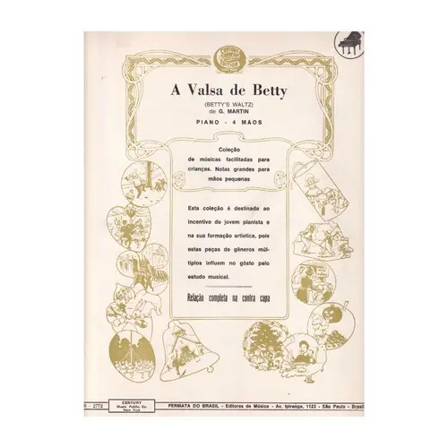 A Valsa De Betty  -  Piano-4 mãos