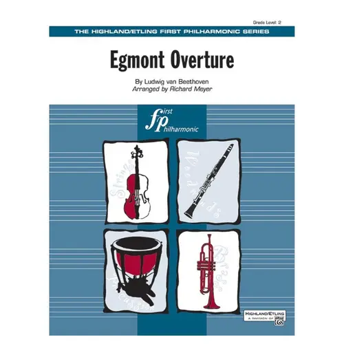 Egmont Overture Full Orchestra - Full Orchestra  - Conductor Score & Parts