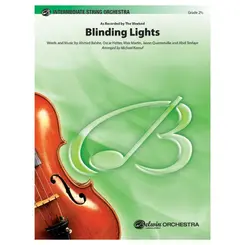 Blinding Lights - String Orchestra Conductor Score & Parts