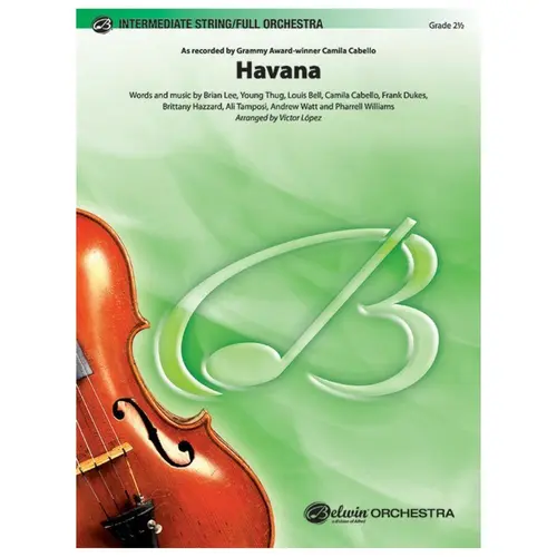 Havana - string/full orchestra - score+parts