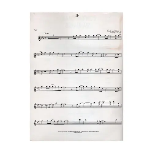 Contemporary Standards - Flauta