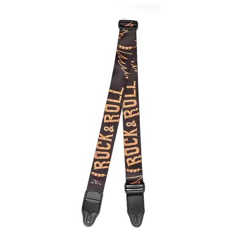 Correia AVS Style 5cm Preto Rock & Roll