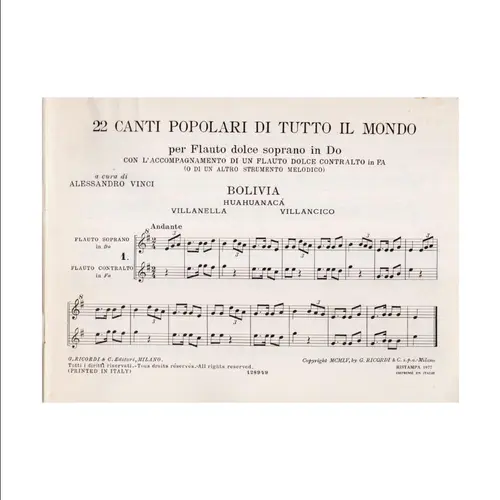 Flauto Dolce - Vol.2